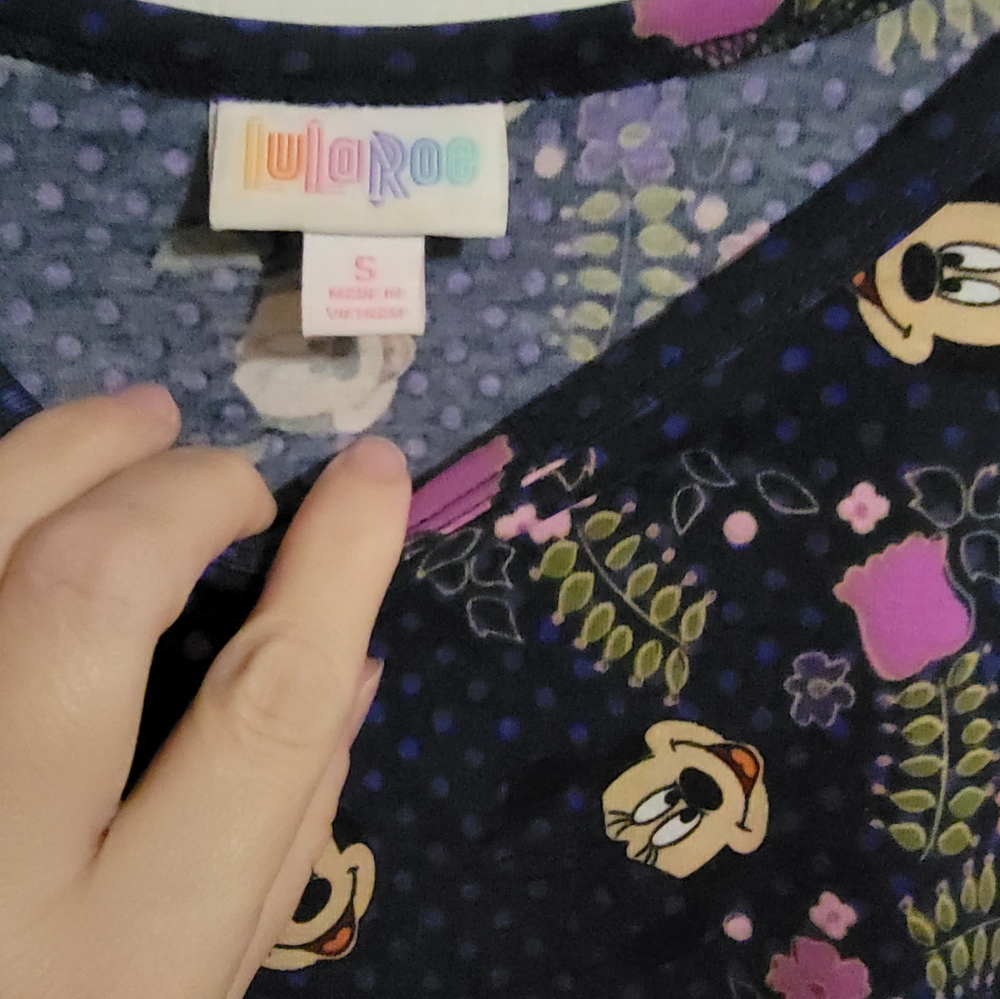 2 lularoe Carly Minnie mouse